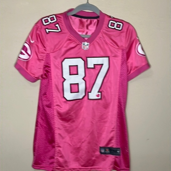 NFL on field Green Bay Packer Short sleeve #87 Jersey - Picture 4 of 11